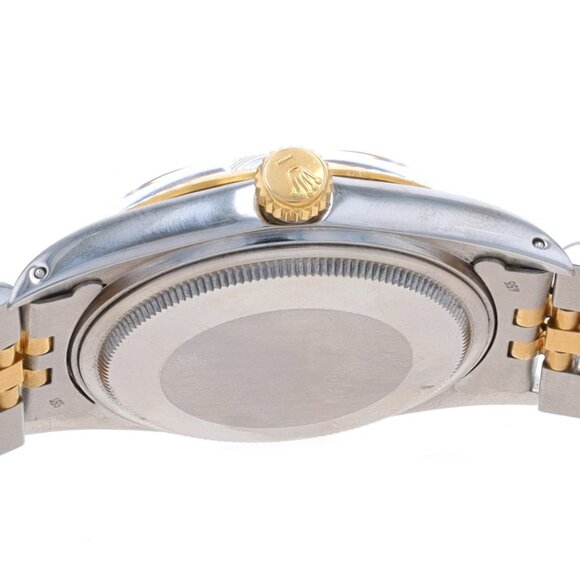 Rolex Datejust Men's Wristwatch 16013 Stainless YellowGold 18k Automatic 1YrWnty - Picture 8 of 8